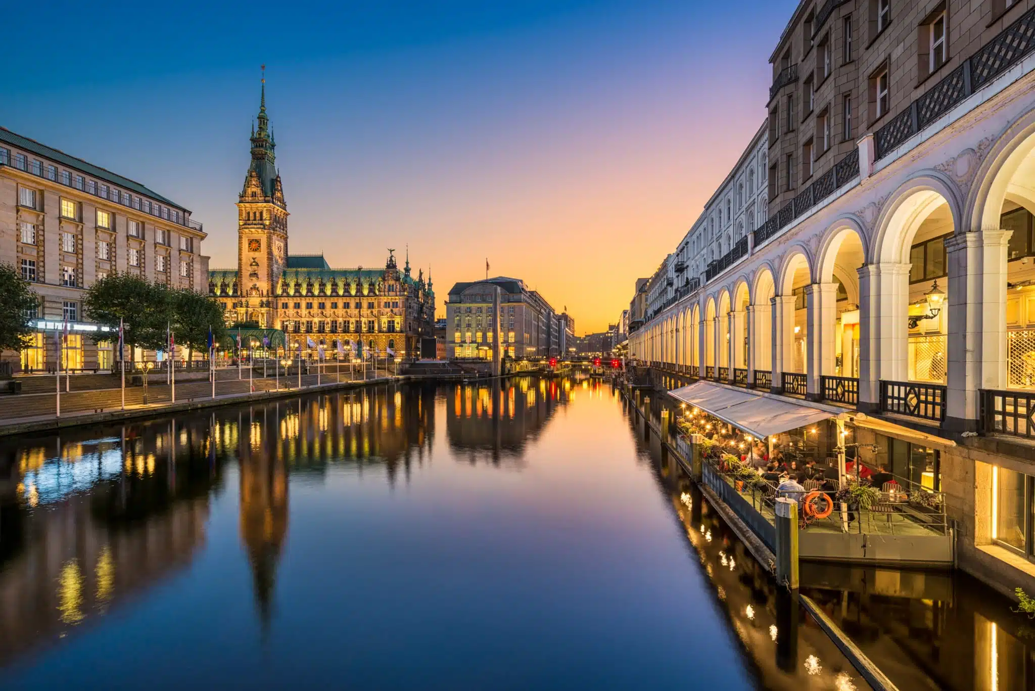 Rathaus von Hamburg