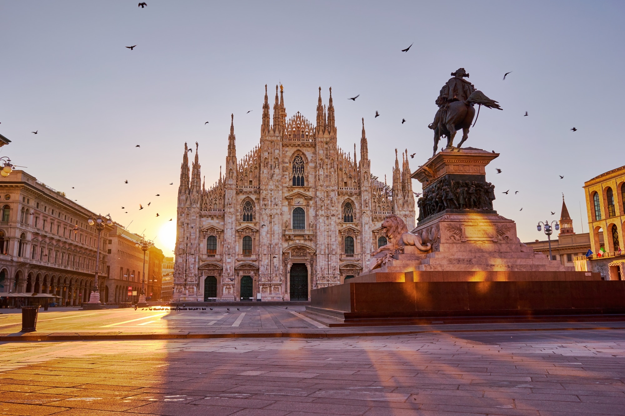Mailand, Piazza del Duomo und Kathedrale
