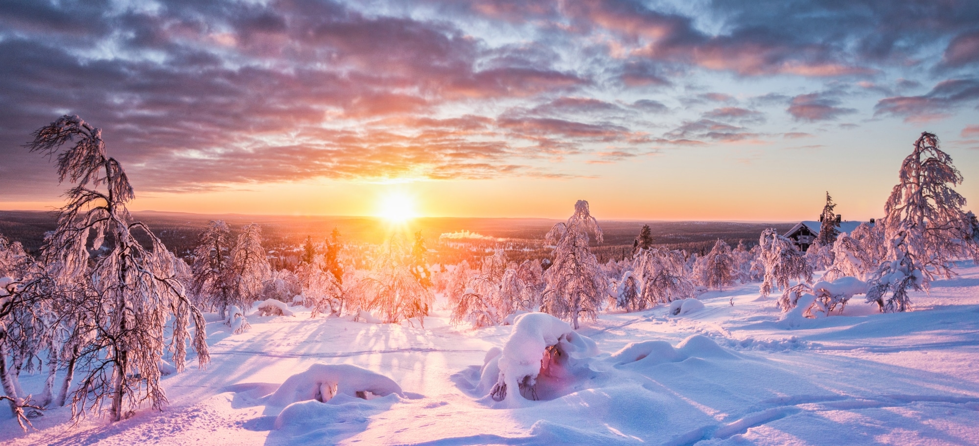 Finnland, Levi, Winterlandschaft