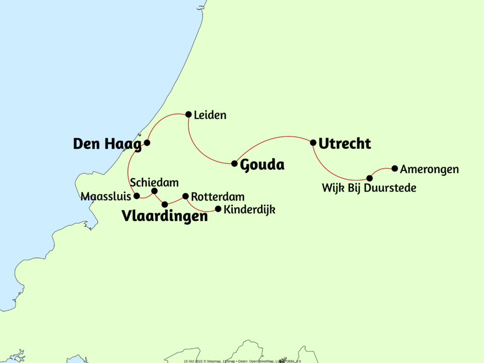 Niederlande, Karte