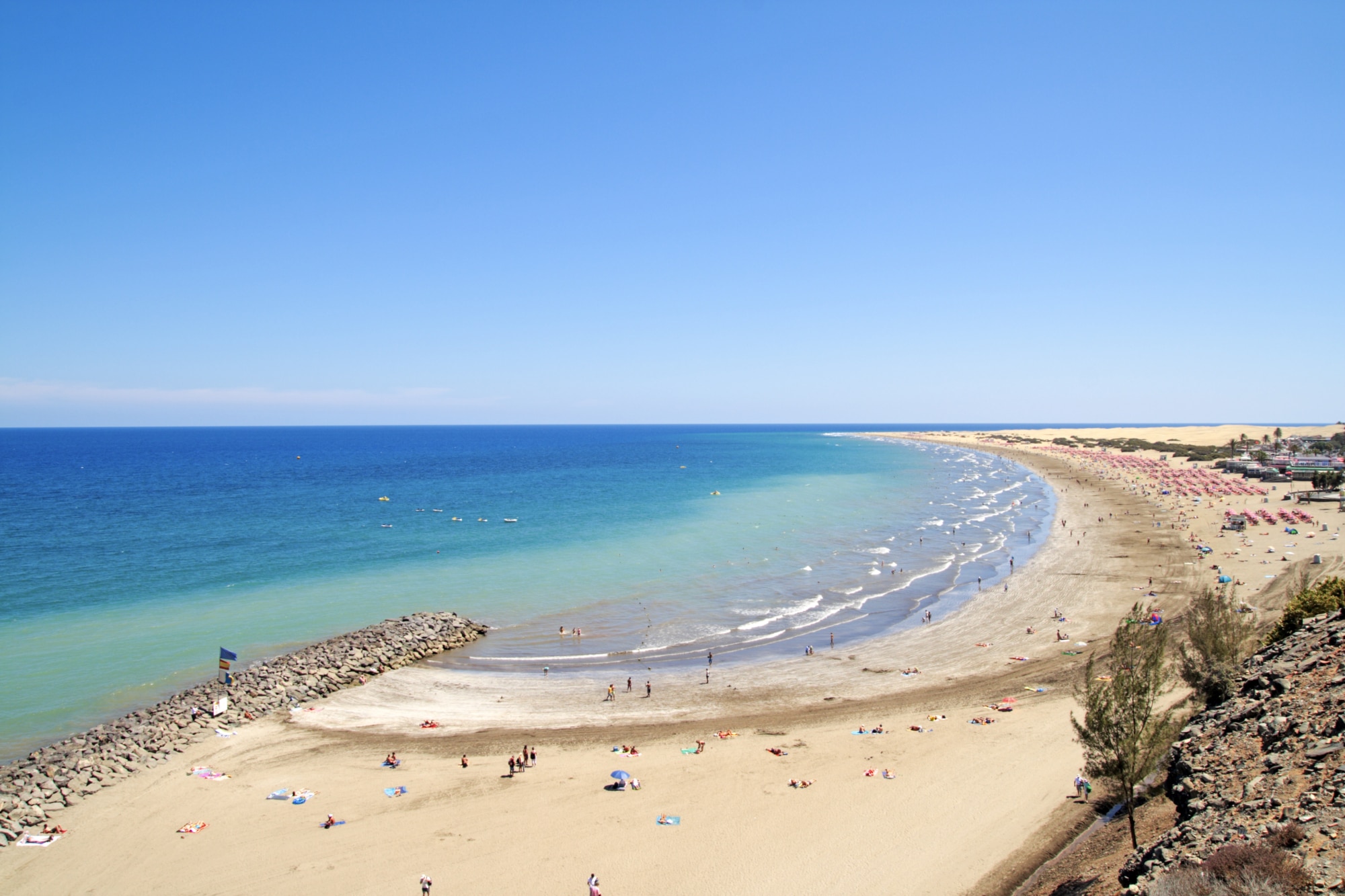 Playa del Ingles, Gran Canaria©Canary Islands