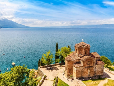 Sveti Naum am Ohridsee