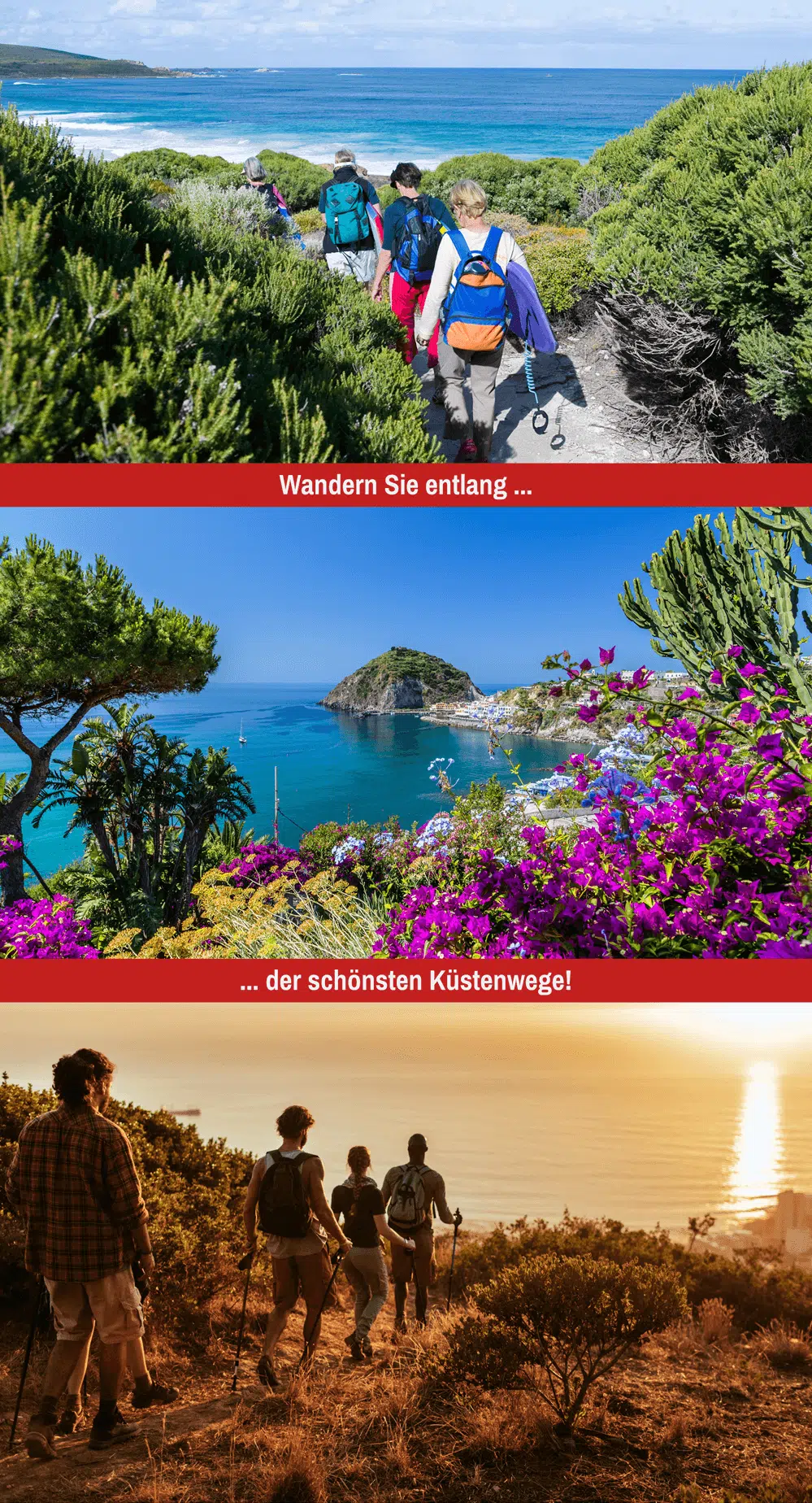 Wanderreisen ans Meer Wanderreisen ans Meer